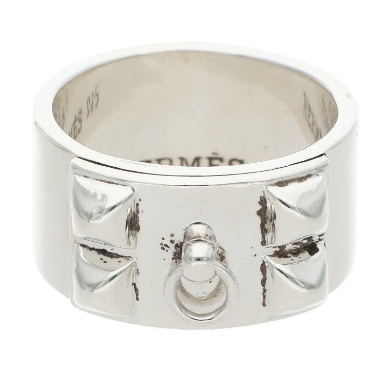 Hermes Collier de Chien GM Silver Ring