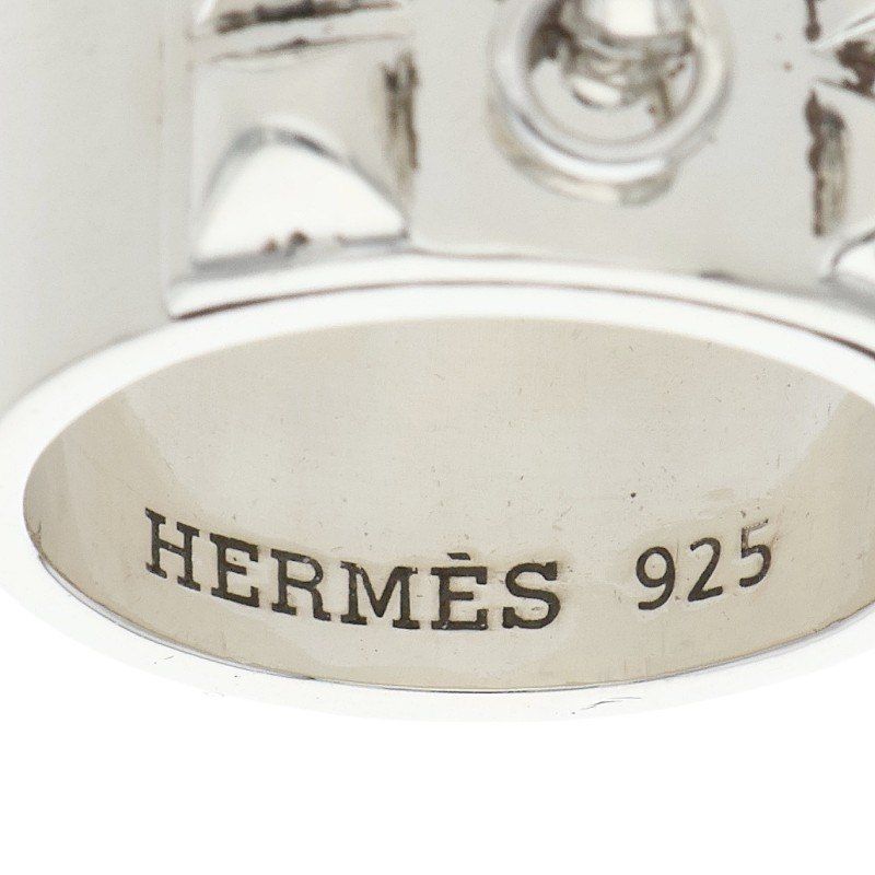 Hermes Collier de Chien GM Silver Ring — view 3