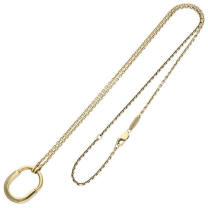Tiffany & Co Lock 18K Yellow Gold Small Necklace — view 2