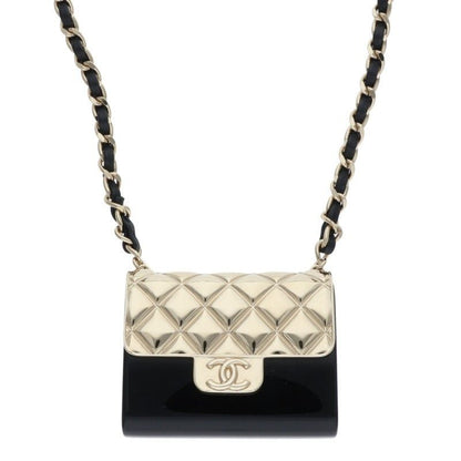 Chanel Quilted Motif Necklace