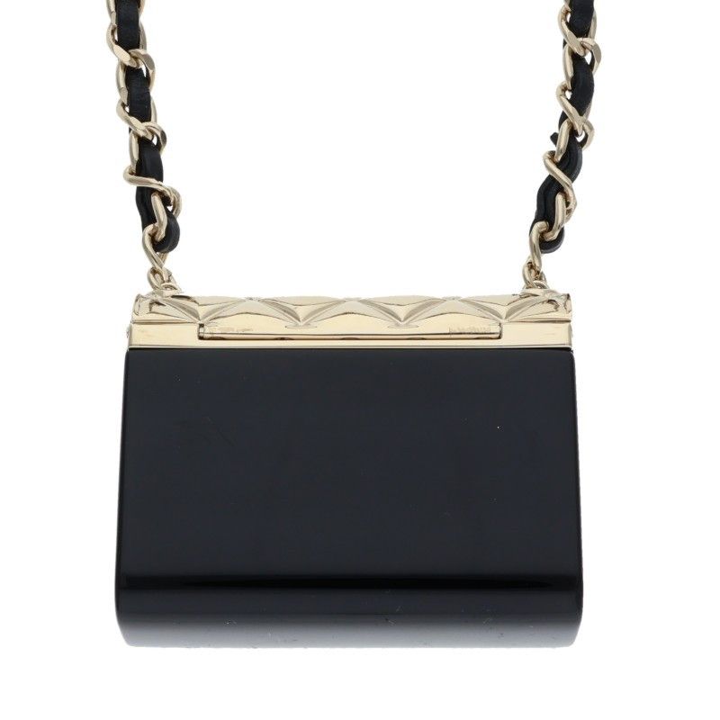 Chanel Quilted Motif Necklace — view 3