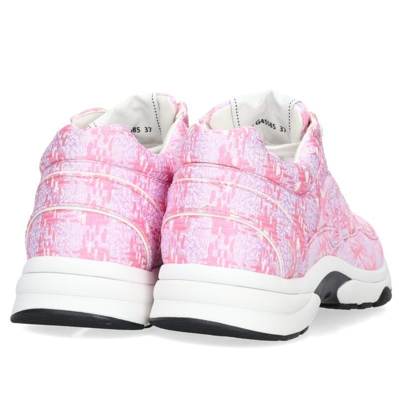 Chanel CC Logo Fabric Sneakers — view 2