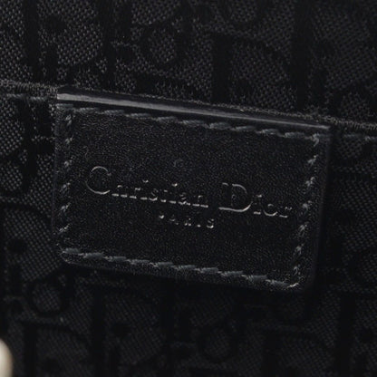 Dior Galiano Era Leather Bondage Chain Shoulder Bag Black — view 7