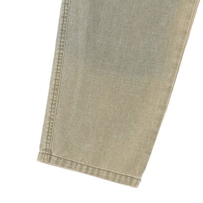 Chanel 02P Denim Cropped Cargo Pants Khaki 36 — view 5