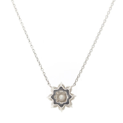 Harry Winston Sunflower Diamond Pendant Silver — view 2