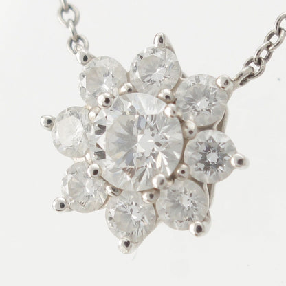 Harry Winston Sunflower Diamond Pendant Silver — view 3