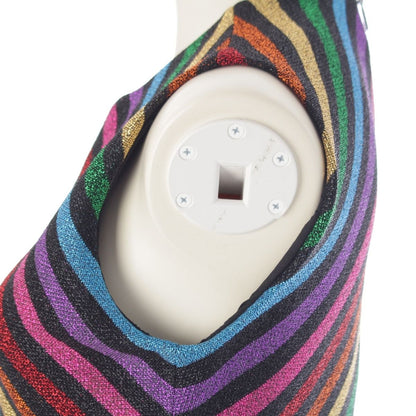 Gucci Lame Knit Sleeveless Dress Rainbow — view 7