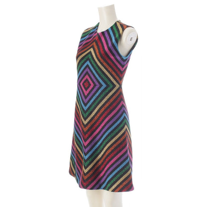 Gucci Lame Knit Sleeveless Dress Rainbow — view 2