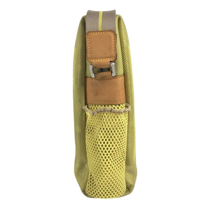 Louis Vuitton Shoulder Bag Weatherly Damier Geant Canvas Yellow — view 4