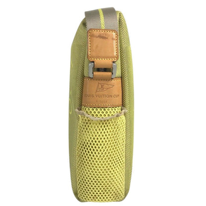 Louis Vuitton Shoulder Bag Weatherly Damier Geant Canvas Yellow — view 3