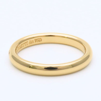 Tiffany & Co Ring Stacking Band 18K Yellow Gold Diamond Elsa Peretti — view 3