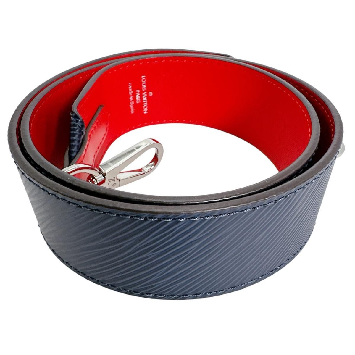 Louis Vuitton Epi Strap Bicolor Shoulder Navy — view 3