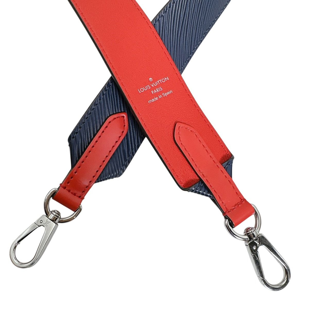 Louis Vuitton Epi Strap Bicolor Shoulder Navy — view 4