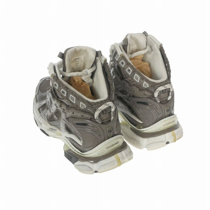 Balenciaga Runner High Top Cut Sneakers Gray White 42 — view 3