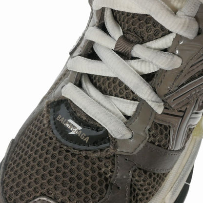 Balenciaga Runner High Top Cut Sneakers Gray White 42 — view 7