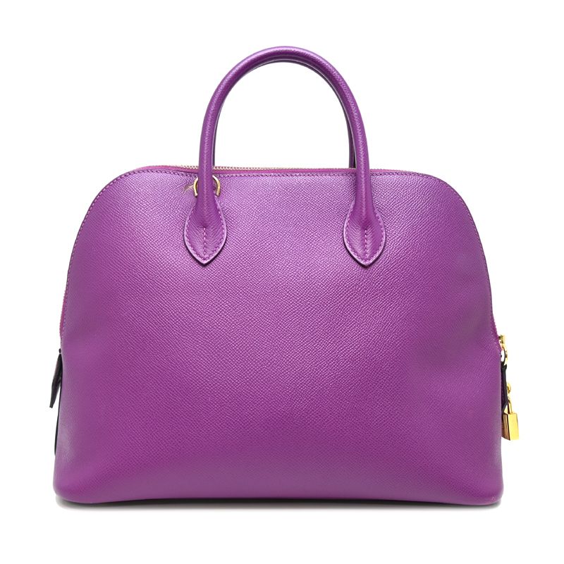 Hermes Handbag Purple — view 2