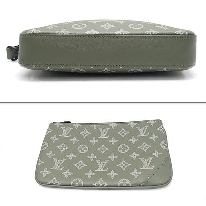 Louis Vuitton Monogram Shadow Trio Messenger Coin Purse Missing — view 6