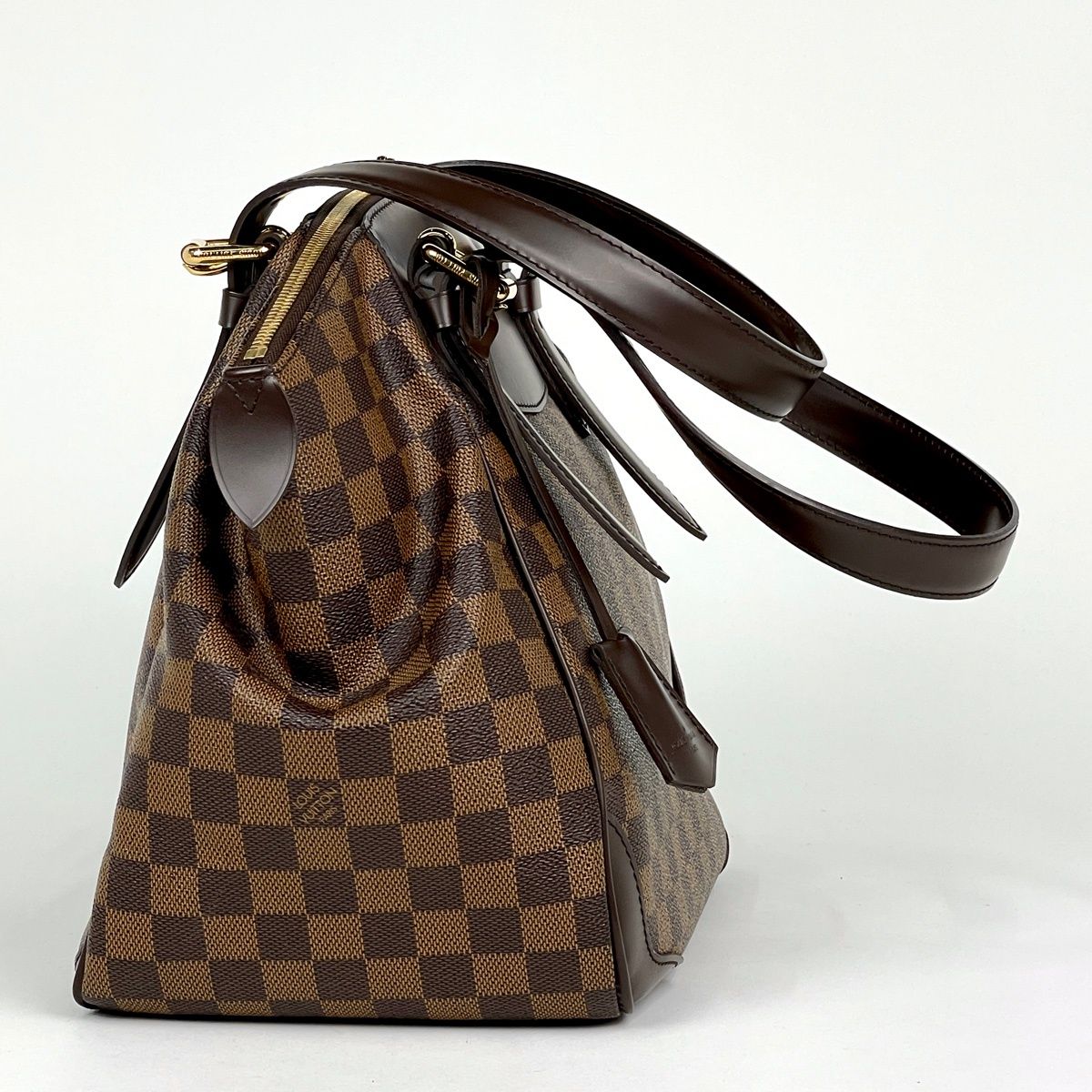 Louis Vuitton Verona MM Tote Shoulder Bag Damier Brown — view 8