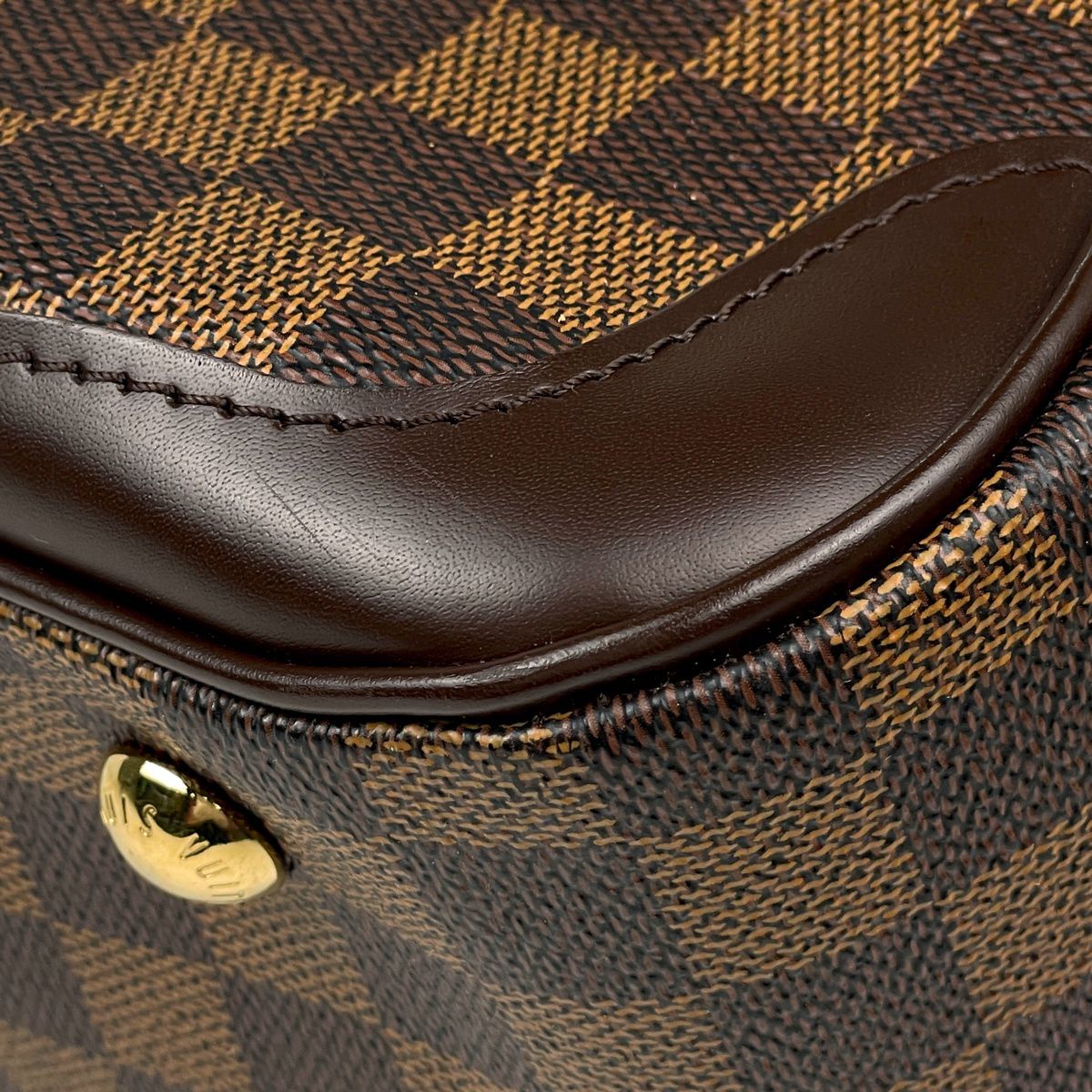 Louis Vuitton Verona MM Tote Shoulder Bag Damier Brown — view 3