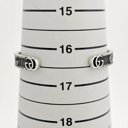 Gucci GG Marmont Bangle Double 925 Sterling Silver Bracelet — view 6