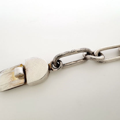 Gucci Logo Chain Bracelet 925 Sterling Silver — view 3