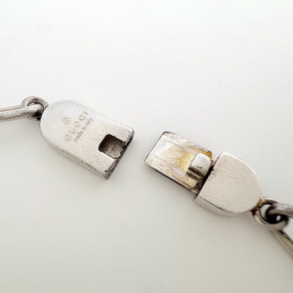 Gucci Logo Chain Bracelet 925 Sterling Silver — view 2