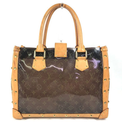Louis Vuitton Shoulder Bag Neo Cabas Amble MM Monogram Vinyl Leather Brown — view 2