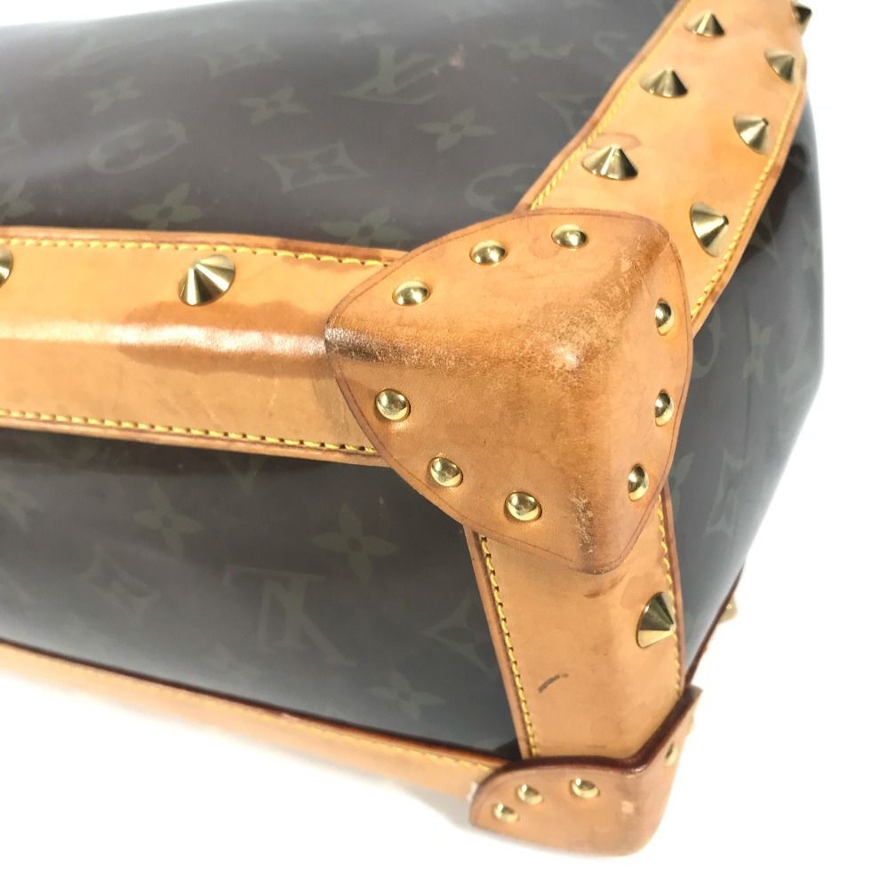 Louis Vuitton Shoulder Bag Neo Cabas Amble MM Monogram Vinyl Leather Brown — view 6