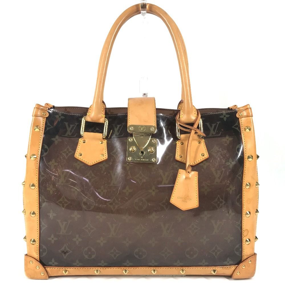 Louis Vuitton Shoulder Bag Neo Cabas Amble MM Monogram Vinyl Leather Brown