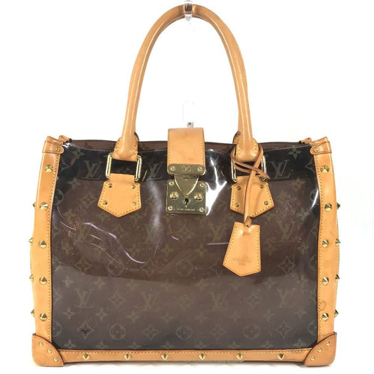 Louis Vuitton Shoulder Bag Neo Cabas Amble MM Monogram Vinyl Leather Brown
