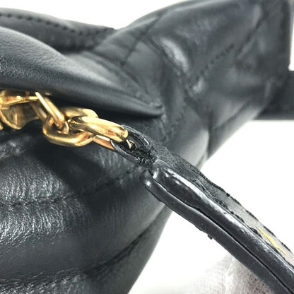 Louis Vuitton Belt Bag Leather Black — view 5