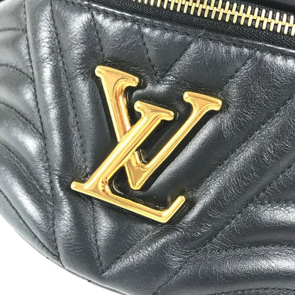 Louis Vuitton Belt Bag Leather Black — view 4
