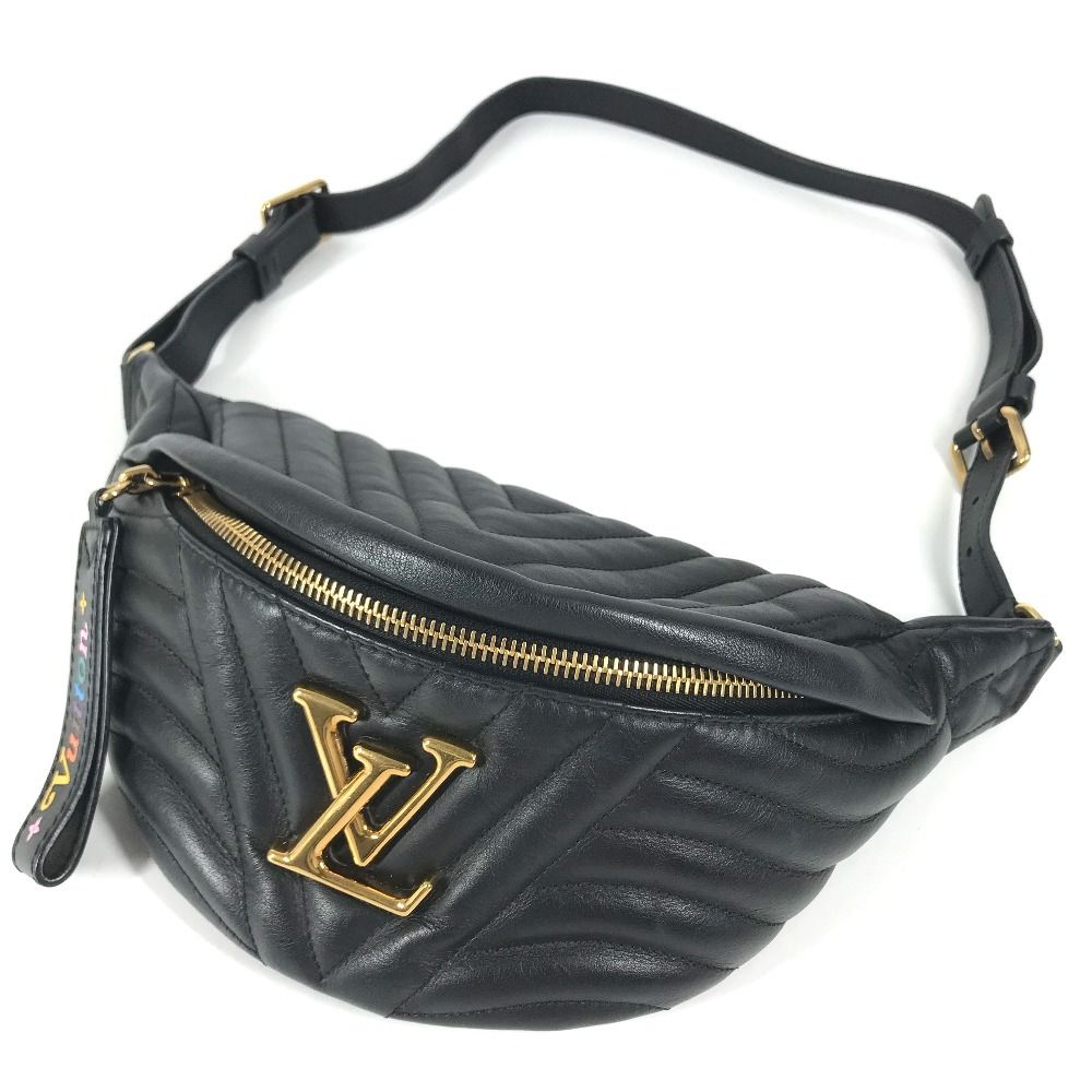 Louis Vuitton Belt Bag Leather Black — view 3
