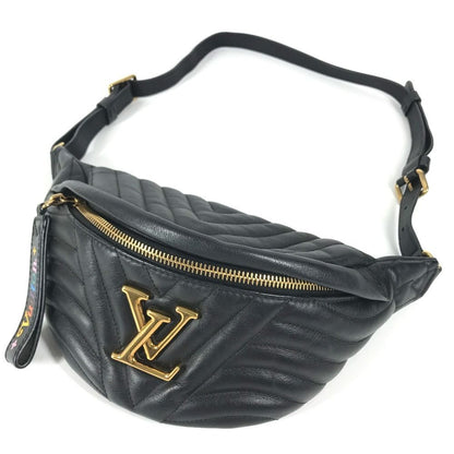 Louis Vuitton Belt Bag Leather Black — view 3