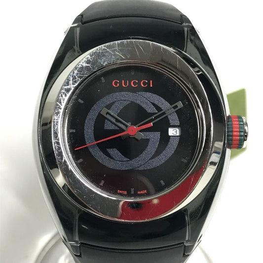 Gucci Watch Sink Rubber Black