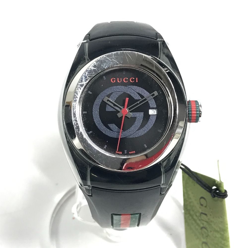 Gucci Watch Sink Rubber Black — view 2
