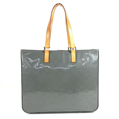 Louis Vuitton Tote Bag Columbus Monogram Vernis Gray — view 2