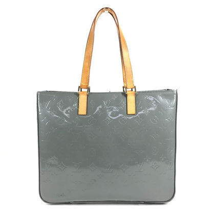 Louis Vuitton Tote Bag Columbus Monogram Vernis Gray