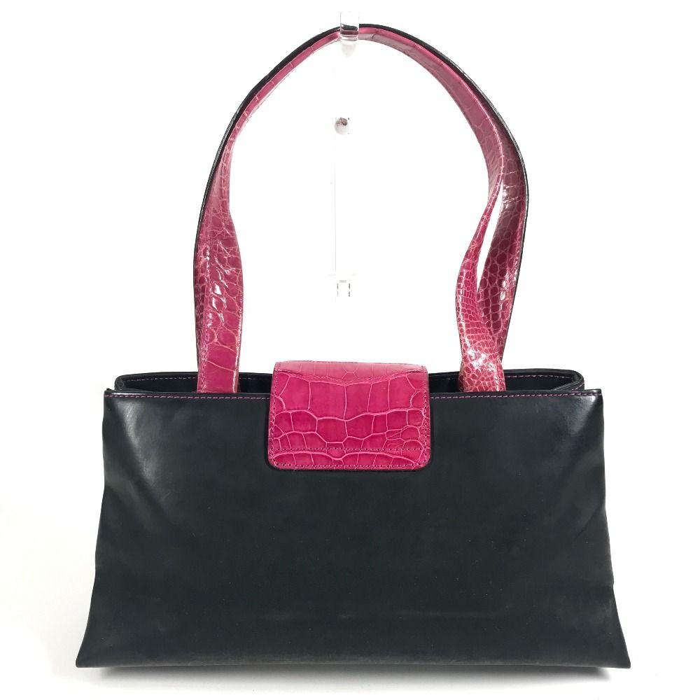 Bvlgari Shoulder Bag Logo Ruba Black — view 3