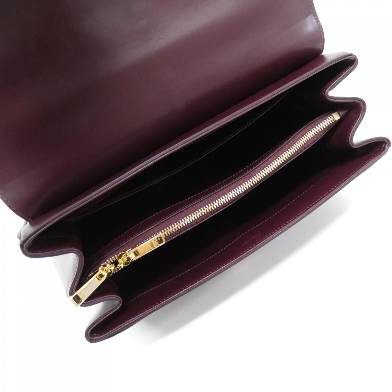 Celine 16 Bag Handbag Burgundy — view 7