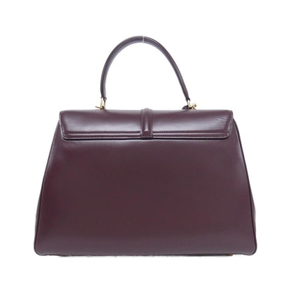 Celine 16 Bag Handbag Burgundy — view 2