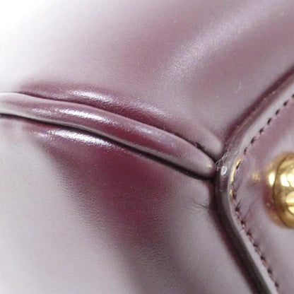 Celine 16 Bag Handbag Burgundy — view 3