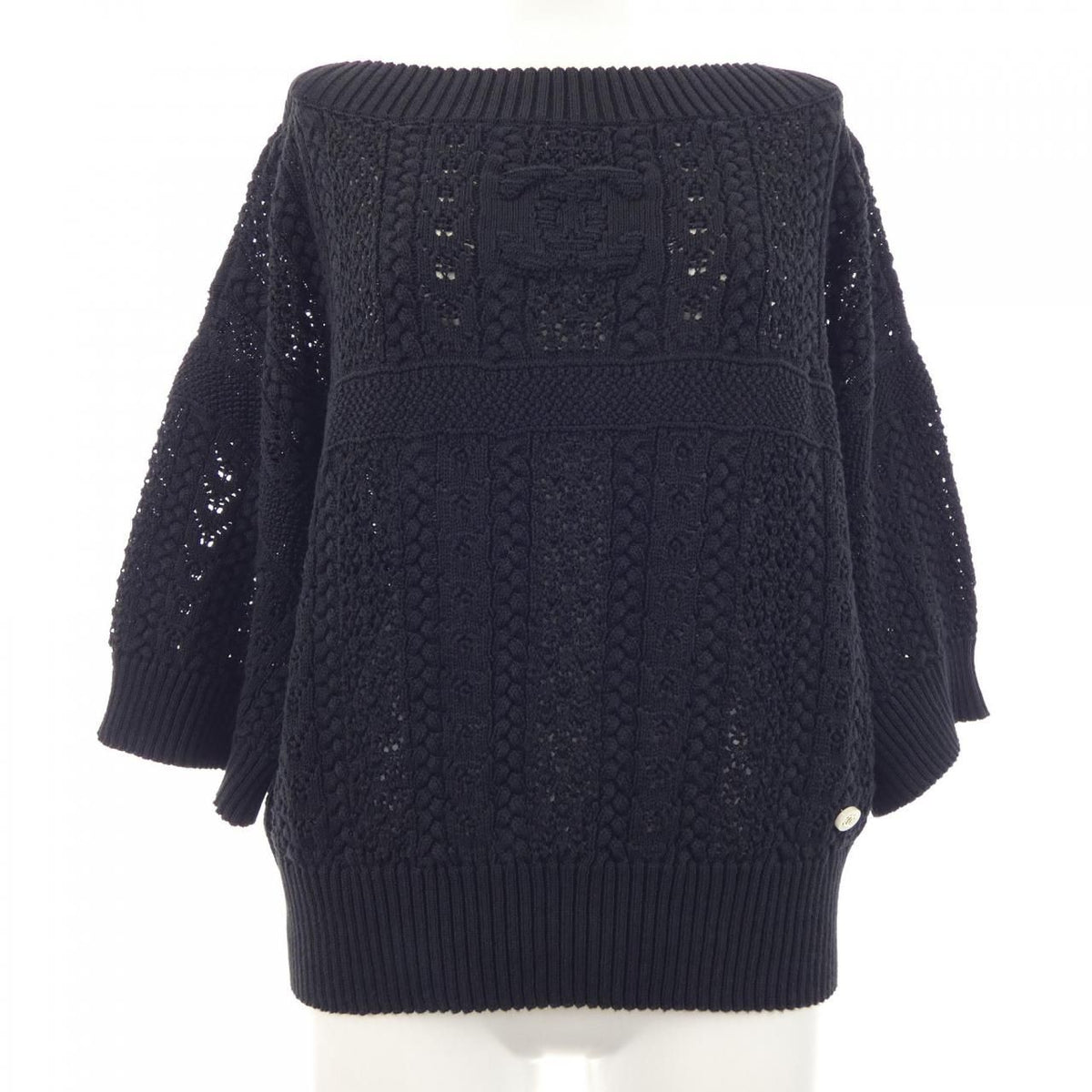 Chanel Knit Sweater Black