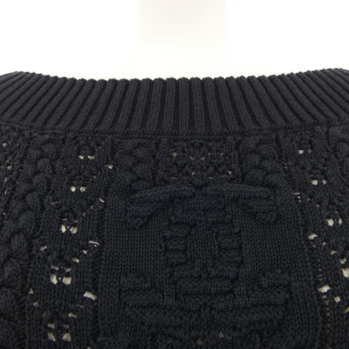 Chanel Knit Sweater Black — view 6