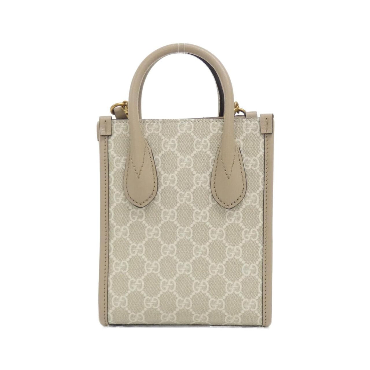 Gucci Uulbt Bag Handbag Beige — view 2