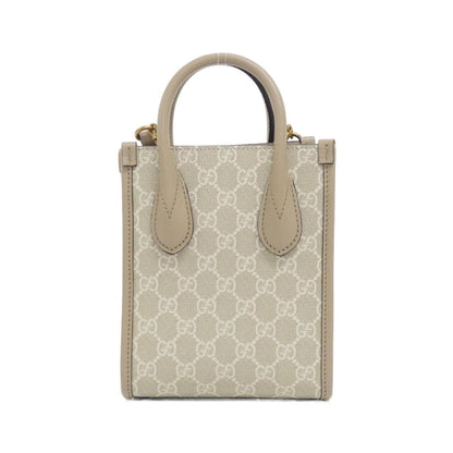 Gucci Uulbt Bag Handbag Beige — view 2