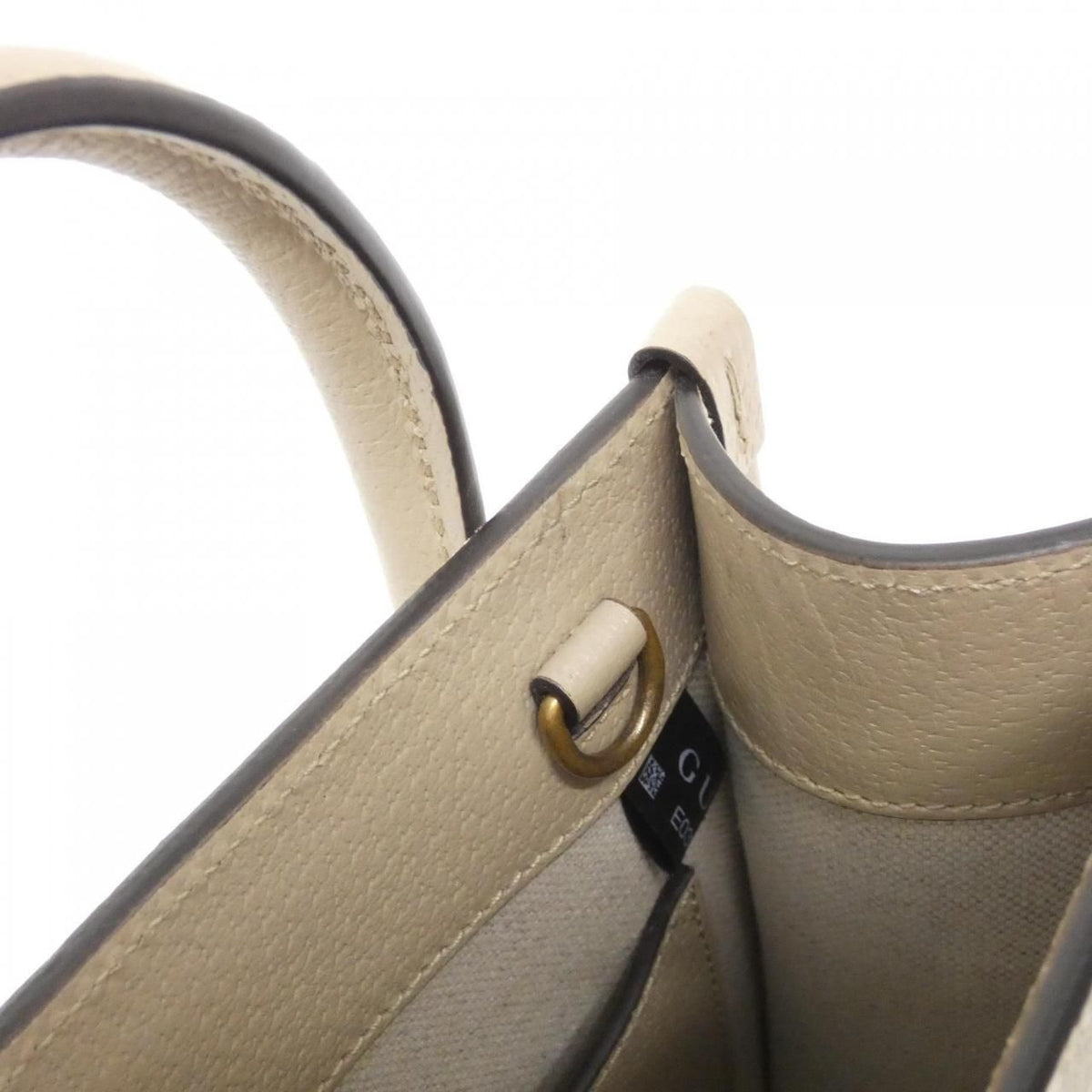 Gucci Uulbt Bag Handbag Beige — view 7