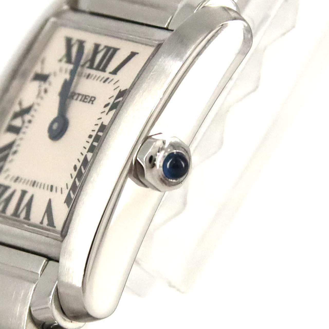 Cartier Tank Francaise SM SS Quartz Watch — view 4