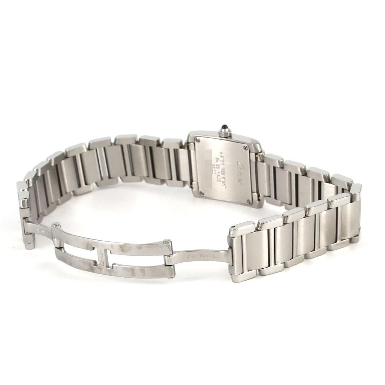Cartier Tank Francaise SM SS Quartz Watch — view 6