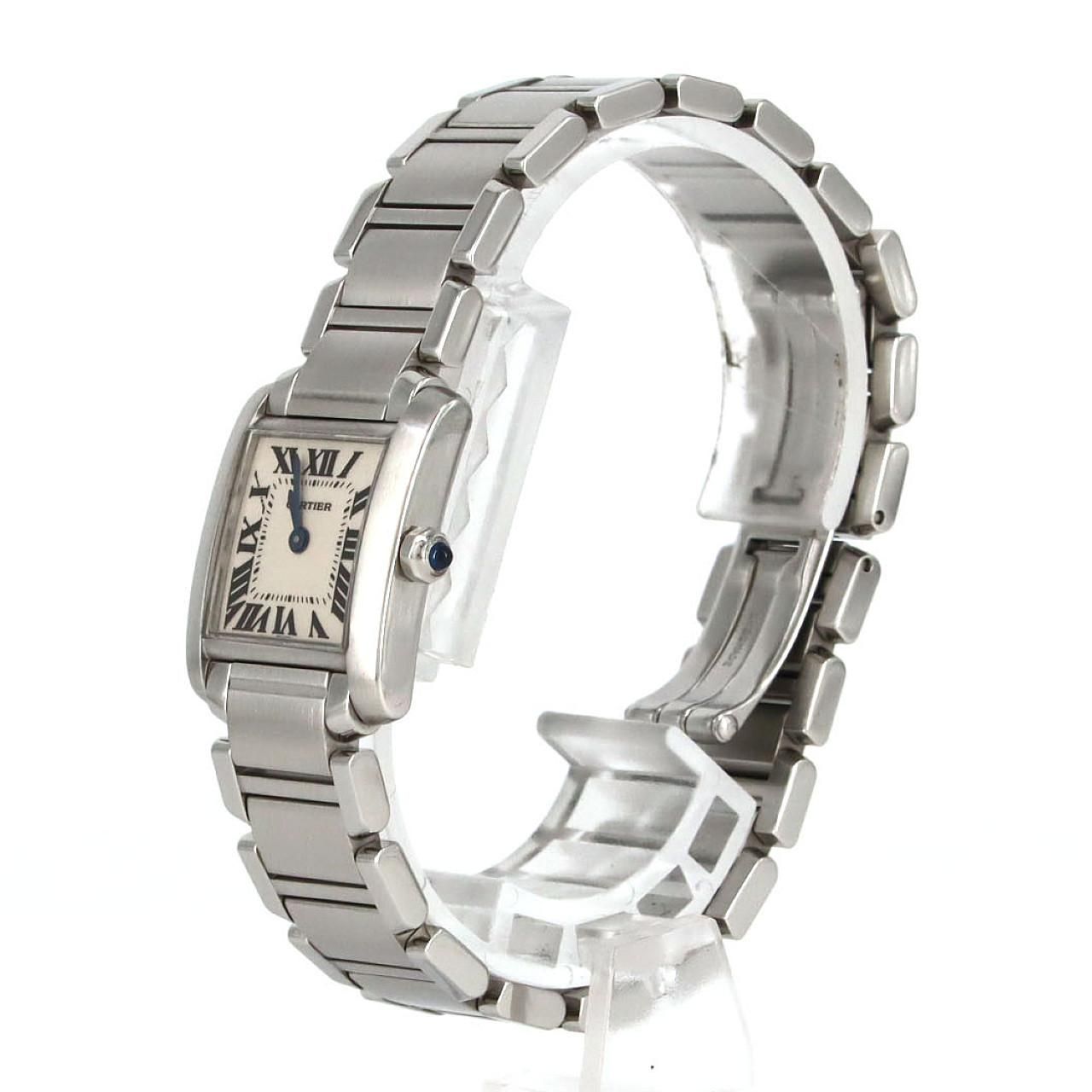Cartier Tank Francaise SM SS Quartz Watch — view 2